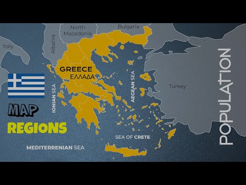 Greece Map, Regions, Islands, Population 2022