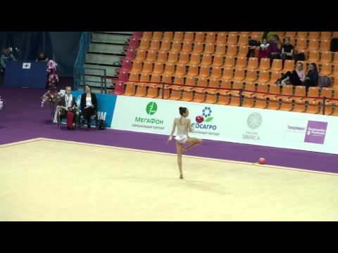 Amina Rustemova, Kaz., ball. Alina Cup 2016