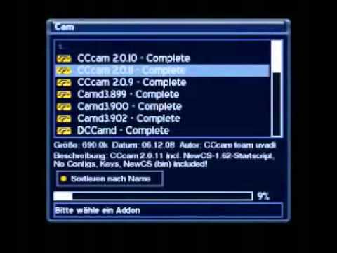 comment installer cccam 2.1.4 dreambox