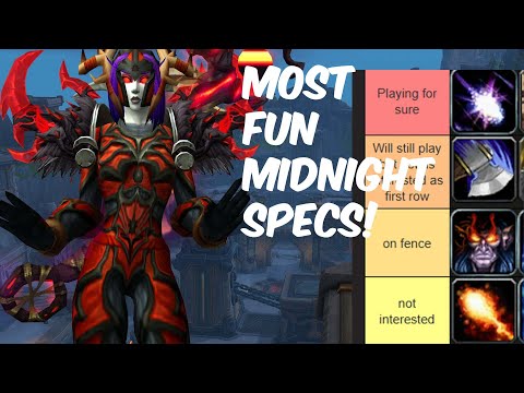 Most fun dps specs in midnight So far