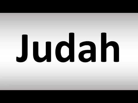 How to Pronounce Judah