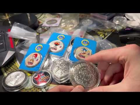 I forgot I had these packages with silver inside. Lets open them!