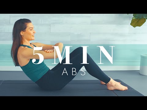 5 Minute Abs Workout // Exercises for a Strong Core
