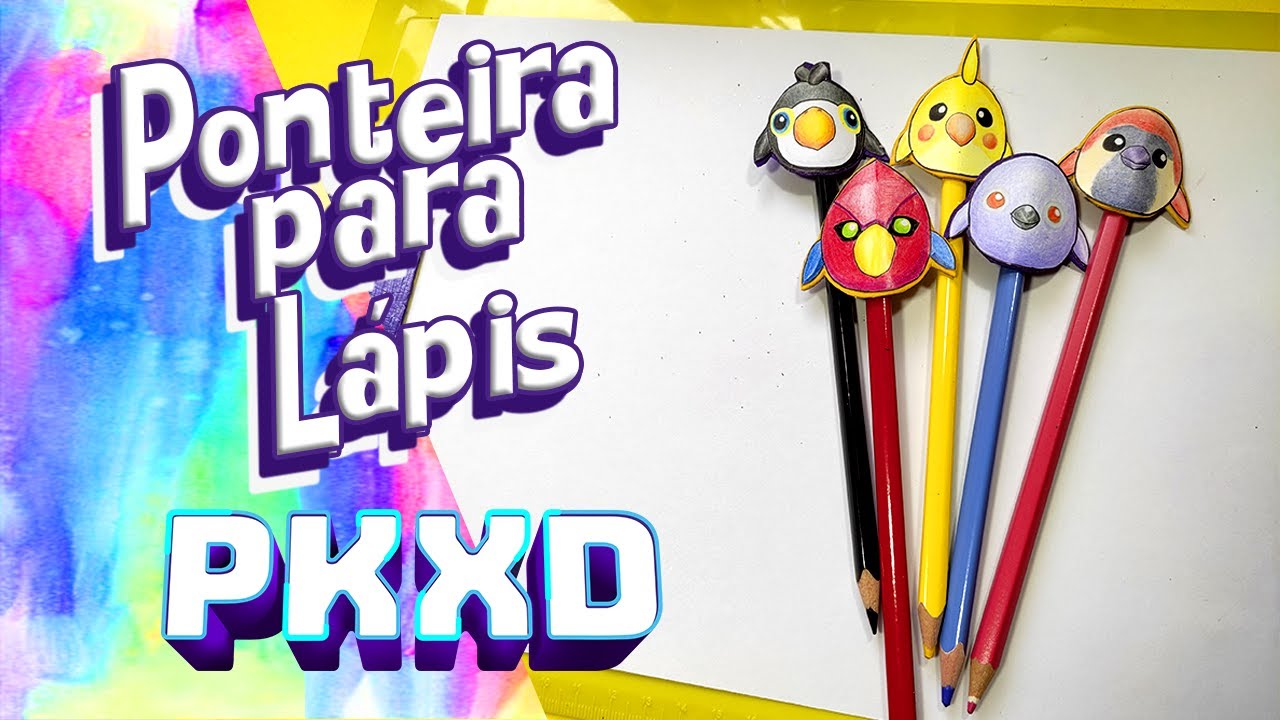 COMO FAZER PONTEIRA PARA LÁPIS DOS NOVOS PETS @PKXDUniverse