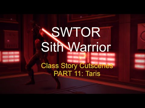 SWTOR Sith Warrior Story, PART 11: Taris Cutscenes