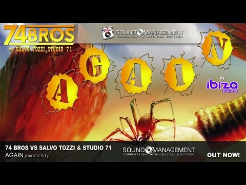 74 BROS VS SALVO TOZZI & STUDIO 71 - Again (IBIZA Cala Jondal - HIT MANIA 2017)