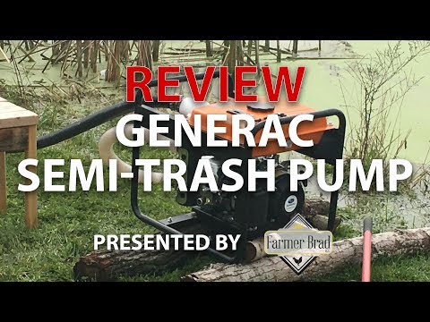 Generac Semi-Trash Pump Product Review ST20S