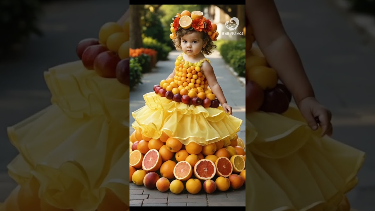 FRUITS outfits BABY👶 #baby #cute #kids #shorts #베이비 #fyp