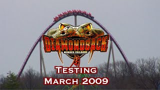 Diamondback Testing - Kings Island - March 2009