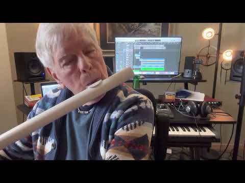Making a PVC pipe sing.