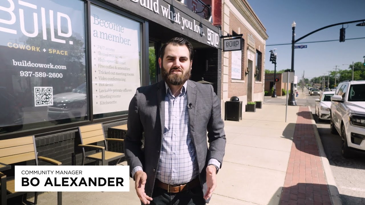 Tour Coworking Office Space In Marysville, Ohio - BUILD Cowork + Space