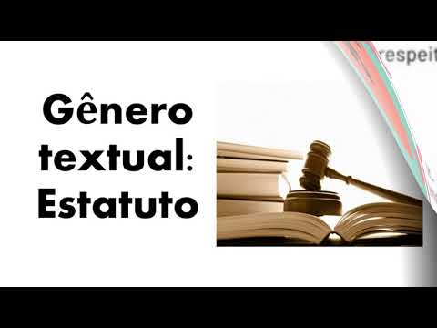 Gênero Textual Estatuto