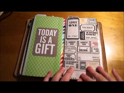 SETUP: Midori Traveler's Notebook, Before and After