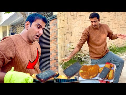 Aaj Bahut Bura Hua/Cake aor Hath Jall Gaey😢