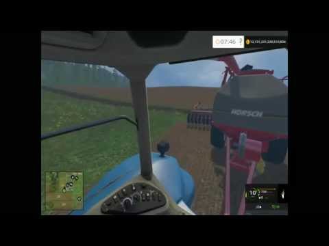 Farming simulator 2015-sowing grass