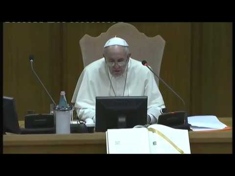 Papa Francisco discurso a la conferencia episcopal Italiana 19 Mayo de 2014
