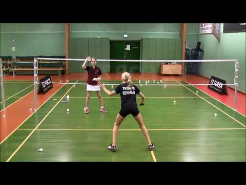 Badminton: SINGLE DEFENSE - THROW EDITION