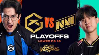 GIANTX vs NAVI, DOS AU MUR ! (LEC Versuss 2026)