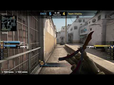 CSGO POV ENCE.allu vs. Vitality @dust2 - 26 kills