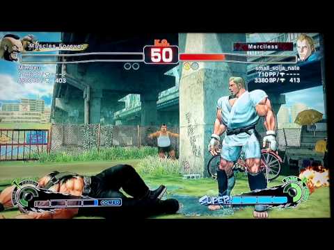 SSF4 AE: Mimezu (zangief) vs small_solja_nate (abel)