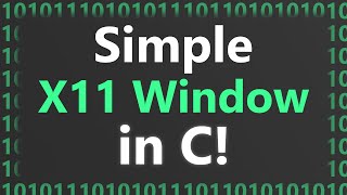 Making Simple X11 GUI Window in C on Linux