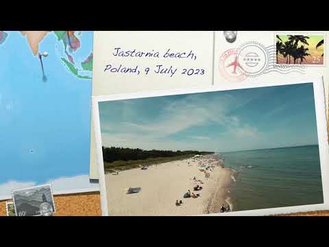 BEACH WALK? BEACH FLIGHT! SUNSET AT JASTARNIA WEJSCIE 49, 9 JULY 2023 4k