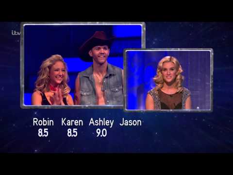 Luke Gets His Scores For The Cowboy Dance - Dancing On Ice