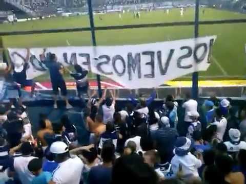 "Que se mueran todos los del pincha" Barra: La Banda de Fierro 22 &bull; Club: Gimnasia y Esgrima