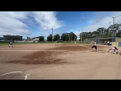 Grounder to SS Adriana Monroe