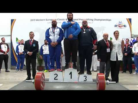 WEC EQUIPPED  -PALAFIPL - MILANO 2019 -    MEN -93 , -105, -120 , +120  KG.