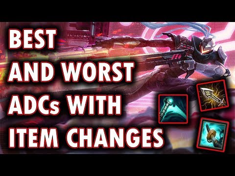 Best and Worst ADCs With ADC Item Reworks/Changes | How The ADC Meta Will Change In Patch 8.11