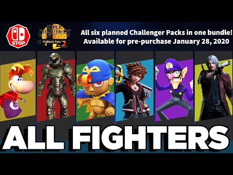 Predicting EVERY FIGHTER That Will Be In Fighter Pass 2! (Super Smash Bros Ultimate)
