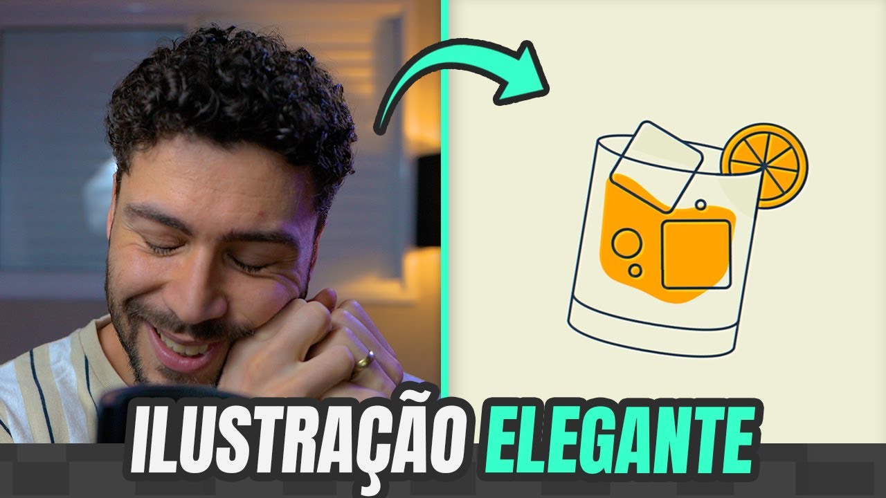 FAZER ilustração SIMPLES e ELEGANTE no Illustrator