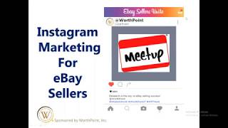 eBay Sellers gain more traffic and sales to your eBay listings using Instagram #HowTo