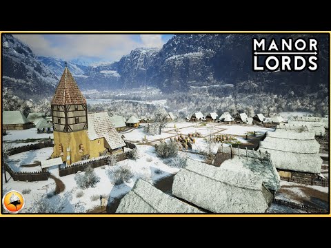 Building a Peaceful Medieval Village | Manor Lords 4K