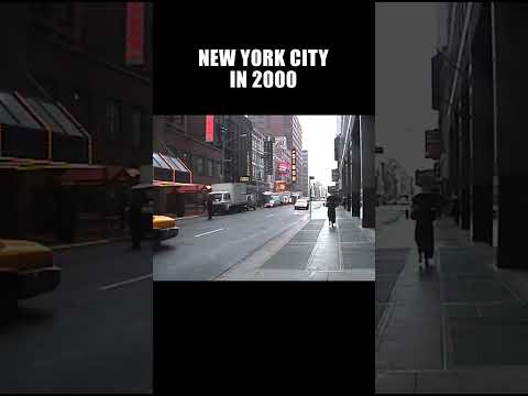 New York City in 2000 | #nyc #2000s #nostalgia #shorts