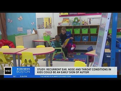 Recurring ear, nose and throat problems in young children could be sign of autism, study says