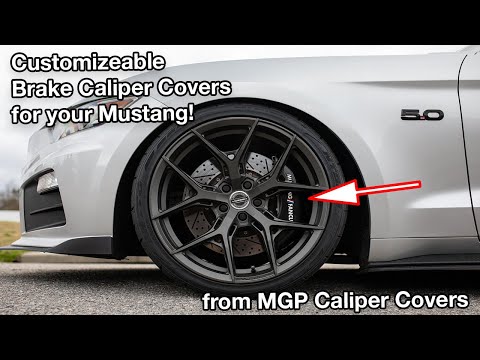 Mustang MGP Caliper Covers Installation