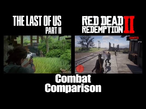 The Last of Us 2 VS Red Dead Redemption 2 - Combat Comparison