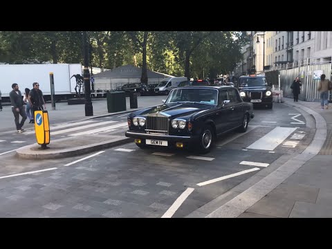 Rolls-Royce Silver Shadow II Classic Luxury Car In London | Car Spotting Luxury Vehicles