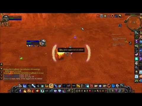 Fire Mage vs Enhance Shaman - WoW MoP PvP