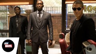 Ask Marvel: Frank Whaley, Theo Rossi and Mahershala Ali of Marvel’s Luke Cage