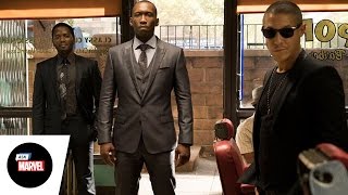 Ask Marvel: Frank Whaley, Theo Rossi and Mahershala Ali of Marvel’s Luke Cage