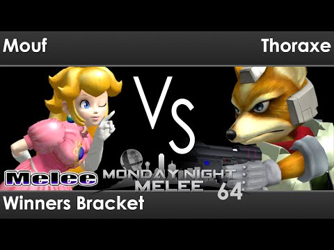 MNM 64 Melee - Mouf (Peach) vs Thoraxe (Fox) - Winners Bracket