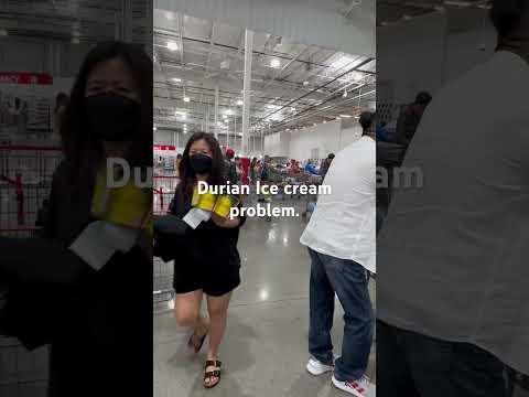 Durian ice cream raid. Come buy one in Costco San Jose for $18.