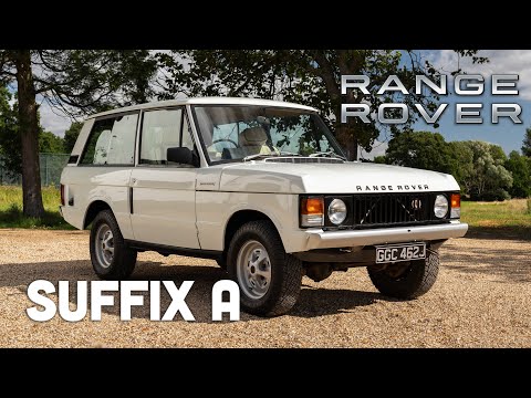 1971 Range Rover Two-Door 'Suffix A'