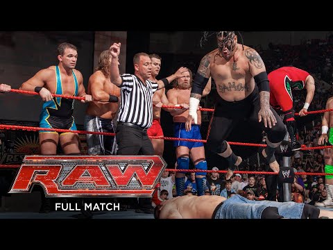 FULL MATCH - John Cena & Randy Orton vs. Raw roster – 17-on-2 Handicap Match: Raw, March 17, 2008