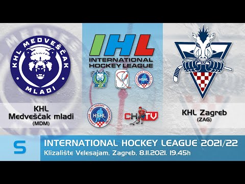 IHL 2021/22 Seniori - KHL Medveščak mladi vs KHL Zagreb