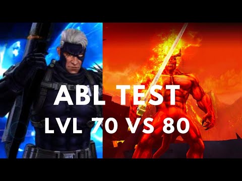 MFF | Cable Heart of Darkness Uniform | Level 70 VS Level 80 | ABL Blast Mutant
