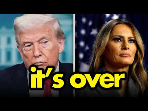 Holy sh*t… Melania just walked away from Trump..